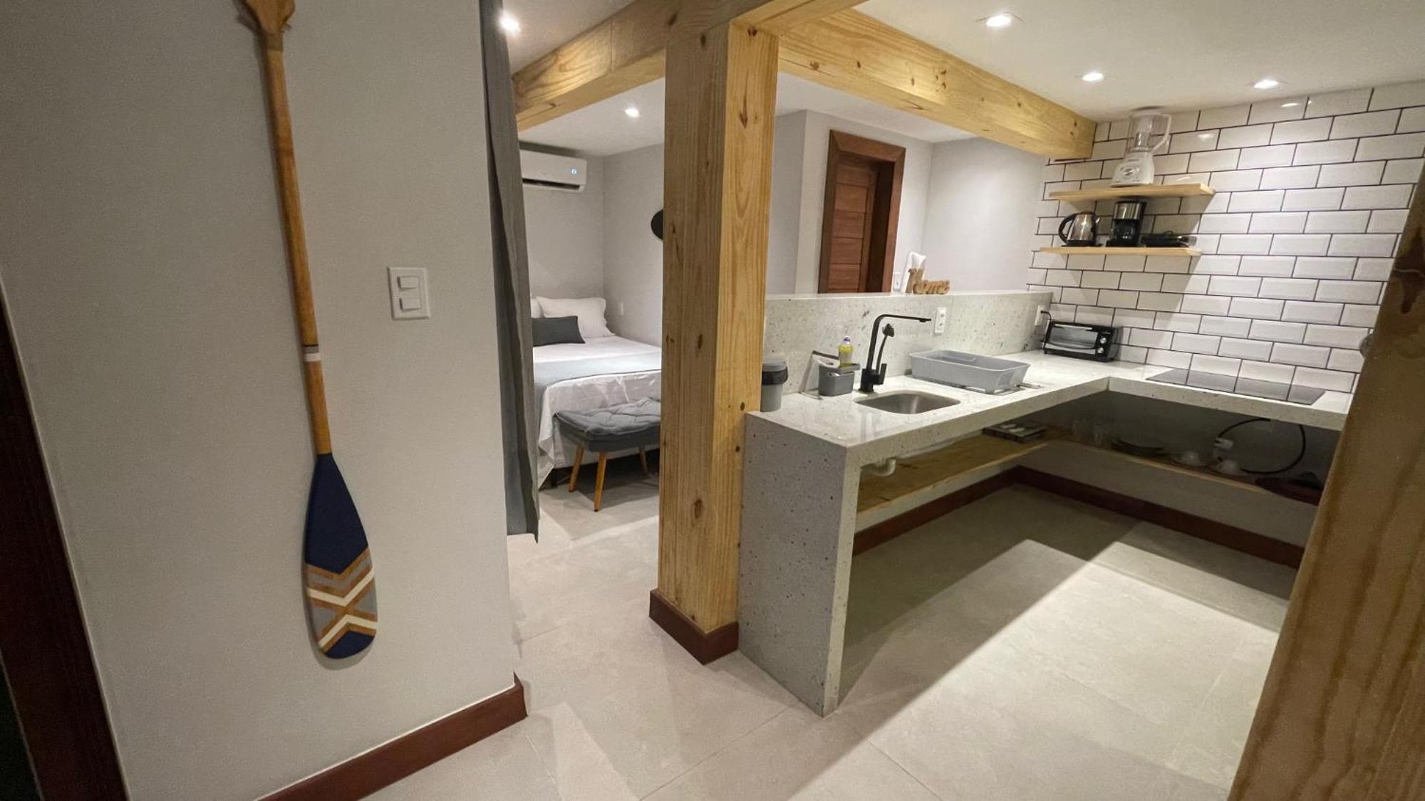 Апартаменты Loft Novo Em Морро-де-Сан-Паулу Экстерьер фото